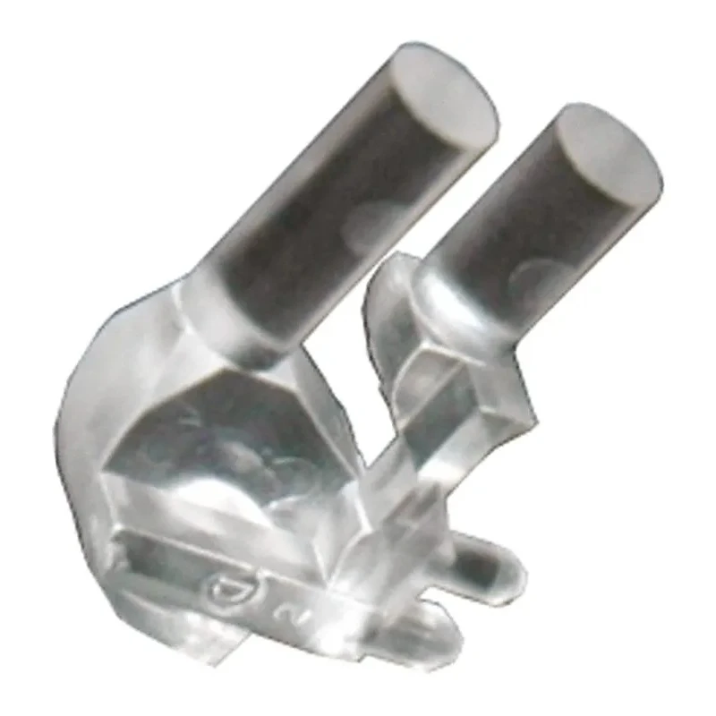 Dialight PCB 2-Way Right Angle Rigid LED Light Pipe Clear 3.5 mm 515-1094F