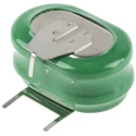 RS PRO 2.4 V Nickel Metal Hydride Button Rechargeable Battery, 160 mAh 525-849