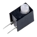 Dialight Red, Green Right Angle PCB LED Indicator 5 mm (T-1 3/4), 2 LEDs 2 V Multicolour 551-3007F