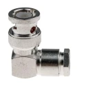 RS PRO Coaxial Connector Cable Male BNC 50 Ω Right Angle Body Clamp 546-4364
