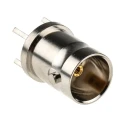 RS PRO Coaxial Connector PCB Female BNC, 75 Ω Impedance, 1GHz Operating Frequency, Straight Body Through Hole Mount 546-4033