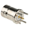 RS PRO Coaxial Connector PCB Female BNC, 75 Ω Impedance, 1GHz Operating Frequency, Straight Body Through Hole Mount 546-4033