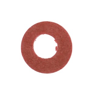 RS PRO Vulcanised Fibre Washers M3 Red Insulating ISO Metric Sealing 0.5mm Thickness 526-350