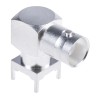 RS PRO Coaxial Connector PCB Female BNC, 50 Ω, Right Angle Body Through Hole 546-4516