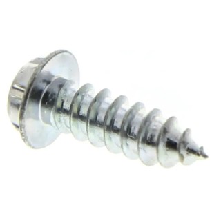 System Zero Zinc Plated Steel Flange Button Tamper Proof Security Screw 8 x 12 mm SZS08D-Z
