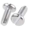 RS PRO Slot Pan Head Stainless Steel Machine Screw M2.5, 6 mm Length, Plain Finish, DIN 85 Standard 526-928