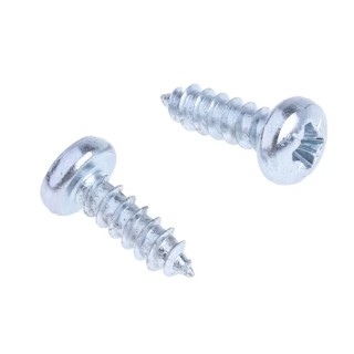 NEUTRAL Bright Zinc Steel Pan Head Self-Tapping Screw 9.5 mm Thread Size 4 Length 9.5mm 546-5610