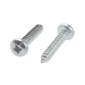 RS PRO Bright Zinc Steel Pan Head Self-Tapping Screw Thread Size 10 Length 25mm 546-5777