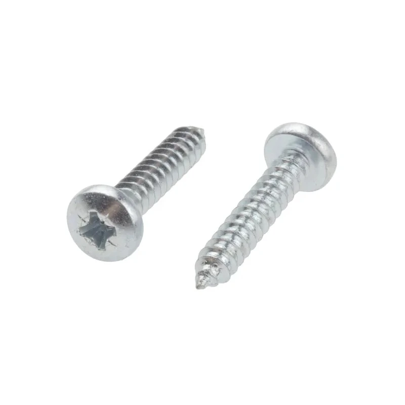 RS PRO Bright Zinc Steel Pan Head Self-Tapping Screw Thread Size 10 Length 25mm 546-5777