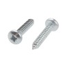 RS PRO Bright Zinc Steel Pan Head Self-Tapping Screw Thread Size 10 Length 25mm 546-5777