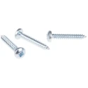 RS PRO Bright Zinc Steel Pan Head Self-Tapping Screw 25 mm Thread Size 8 Grade A4 546-5727