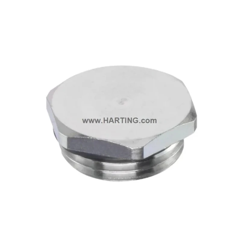 HARTING Blanking Piece RS-K10D Series Thread Size M40 x 1.5 1 Way Metal Accessory 19000005073