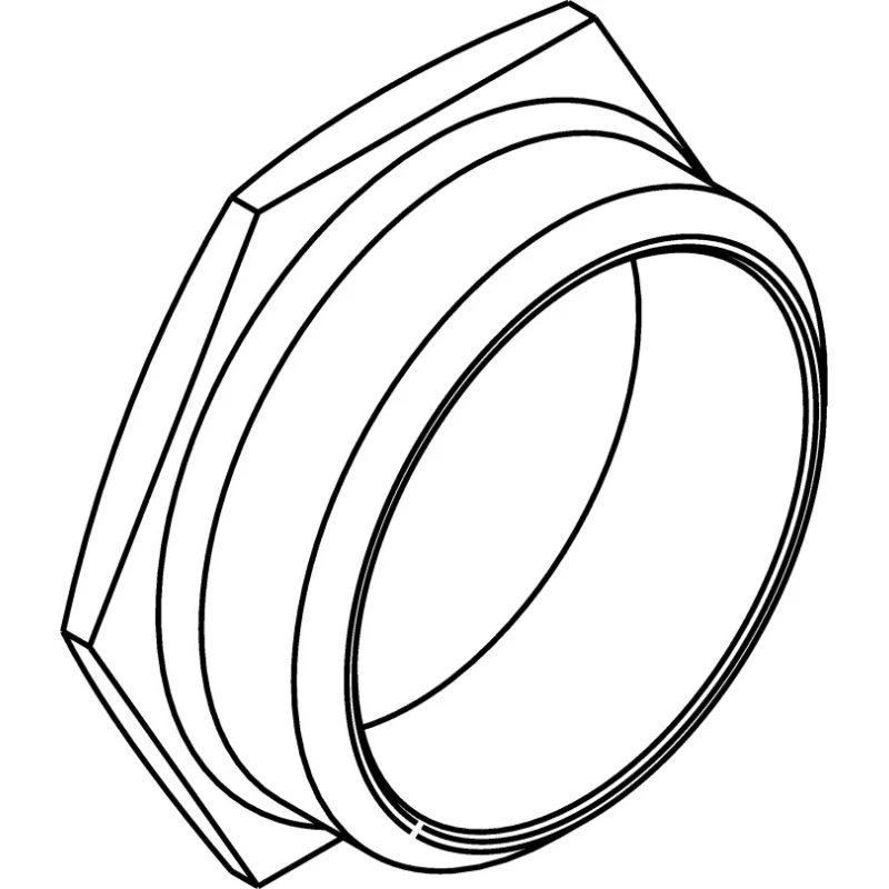 HARTING Blanking Piece RS-K10D Series Thread Size M40 x 1.5 1 Way Metal Accessory 19000005073
