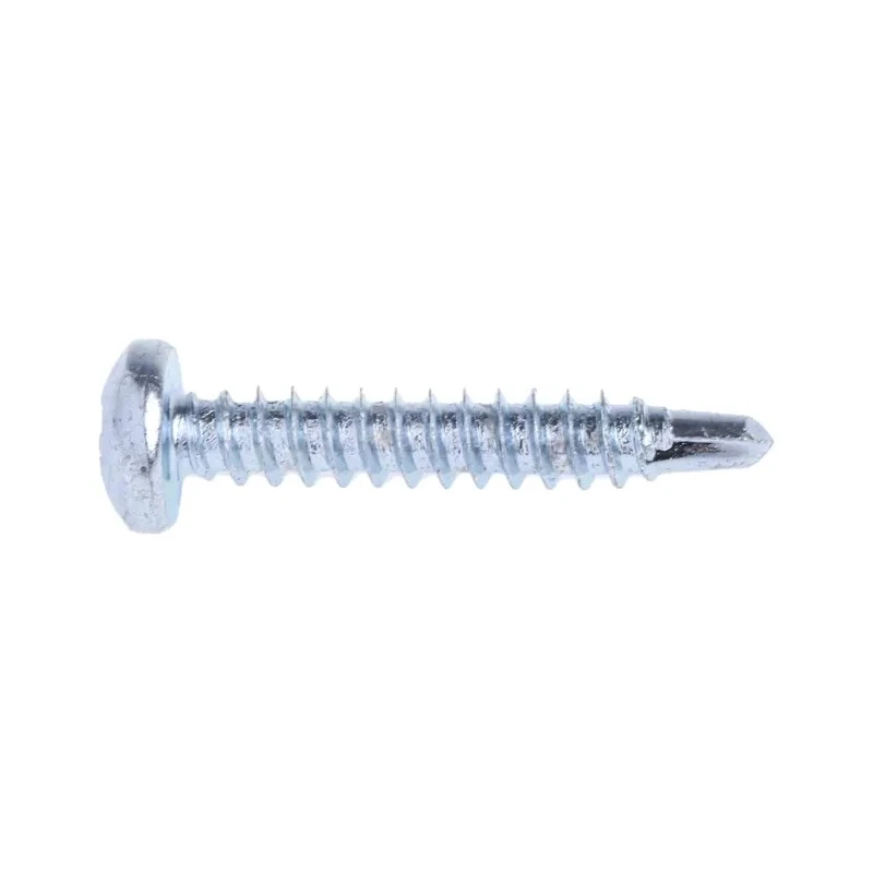 RS PRO Bright Zinc Steel Self-Drilling Screw 4.2 mm Diameter 25 mm Length Pozidriv Pan Head Model 546-5985