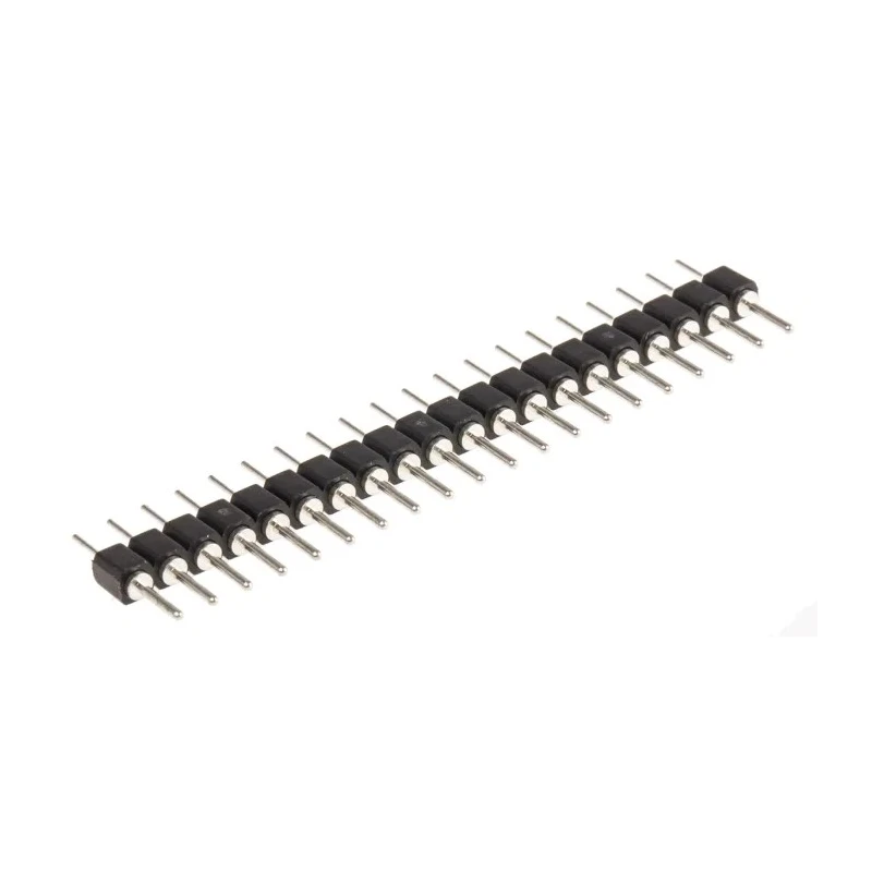HARWIN D01-9922046 D01-99 Series 20 Contact Straight Through Hole Pin Header 2.54 mm Pitch 1 Row Unshrouded