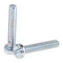 RS PRO Slot Cheese Steel Machine Screw 16 mm M3 546-6180