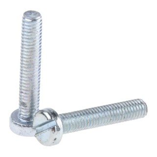 RS PRO Slot Cheese Steel Machine Screw 16 mm M3 546-6180