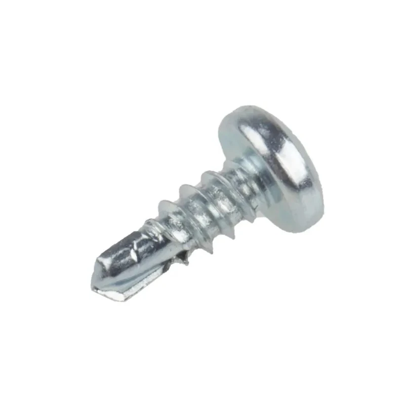 RS PRO Bright Zinc Steel Self-Drilling Screw 3.5 mm Diameter 9.5 mm Length Pozidriv Pan Head 546-5929