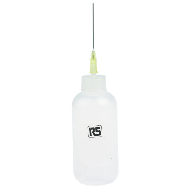 RS PRO Squeeze Bottle Polyethylene 60ml with 25mm Stainless Steel Needle 547-4226