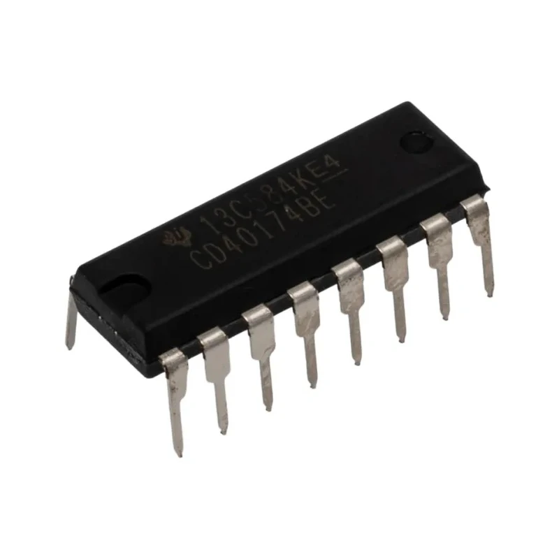 Texas Instruments 6 Flip Flop IC 4000 Series PDIP 16-Pin, 3 to 18V Operating Voltage CD40174BE
