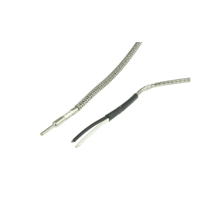 Correge Bayonet Type J Thermocouple Probe 2.5 mm Diameter 35 mm Length Cable Terminal 2000 mm Length IEC 584 0 °C PTC5R/2000