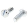 RS PRO Slot Cheese Steel Machine Screw 12 mm M5 12mm Length Bright Zinc Plated Steel DIN 84 546-6310