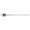 Jumo Type J Thermocouple 3 mm Diameter, 250 mm Length, 200 °C to +800 °C 901240/20-1040-3-250/000