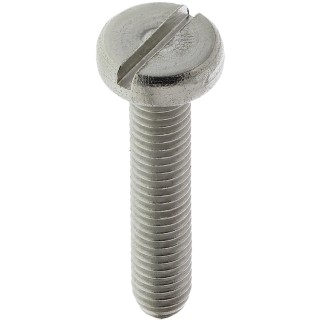 RS PRO Slot Pan Stainless Steel Machine Screw 25 mm M5 527-101
