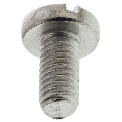 RS PRO Slot Pan Stainless Steel Machine Screw 12 mm M6 527-117