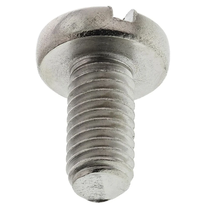 RS PRO Slot Pan Stainless Steel Machine Screw 12 mm M6 527-117