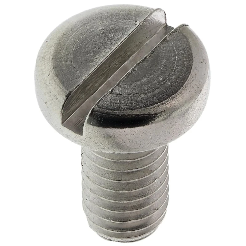 RS PRO Slot Pan Stainless Steel Machine Screw 12 mm M6 527-117