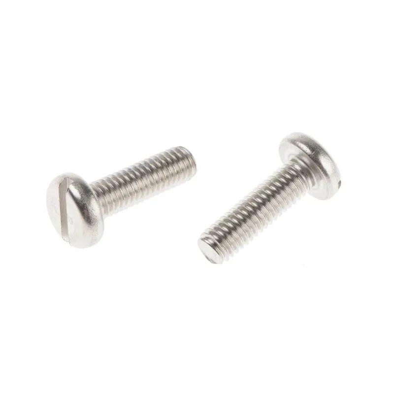RS PRO Slot Pan Stainless Steel Machine Screw 20 mm M6 527-139