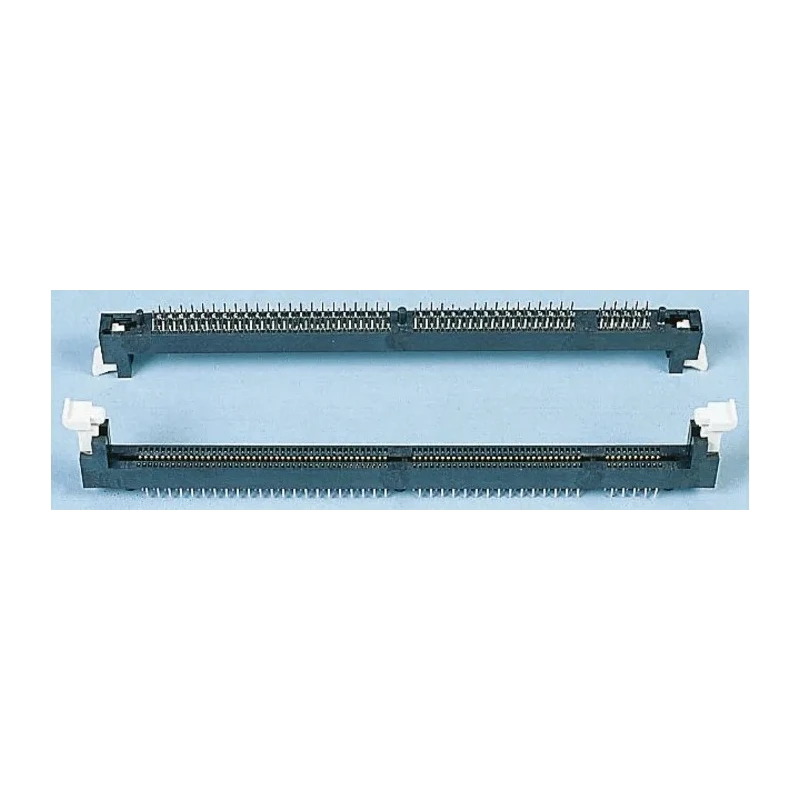 E-TEC 2.54 mm Pitch 168 Way Straight Through Hole Mount DIMM Socket 3.3V 1A DM1-168-VCA9-95/1L
