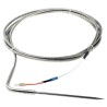 Jumo RTD Sensor Stainless Steel Probe 5 mm Diameter, 150 mm Length, 6 Wire, Class B Accuracy, 260°C Max Temperature PT100