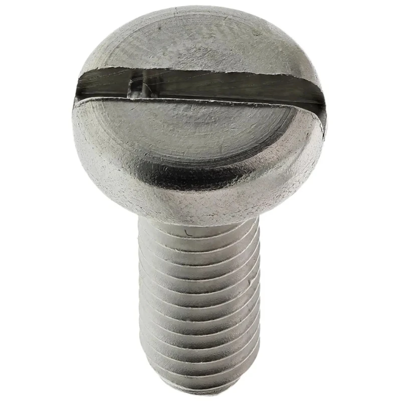 RS PRO Slot Pan Stainless Steel Machine Screw M6 16mm Length, Slot Drive, A2 Grade 527-123