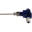 Jumo PT100 RTD Sensor 6 mm Diameter, 100 mm Length, 3 Wire, Class B Accuracy, 400 °C Max Probe, Stainless Steel Sheath PT100