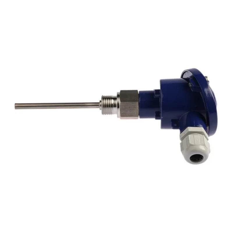 Jumo PT100 RTD Sensor 6 mm Diameter, 100 mm Length, 3 Wire, Class B Accuracy, 400 °C Max Probe, Stainless Steel Sheath PT100