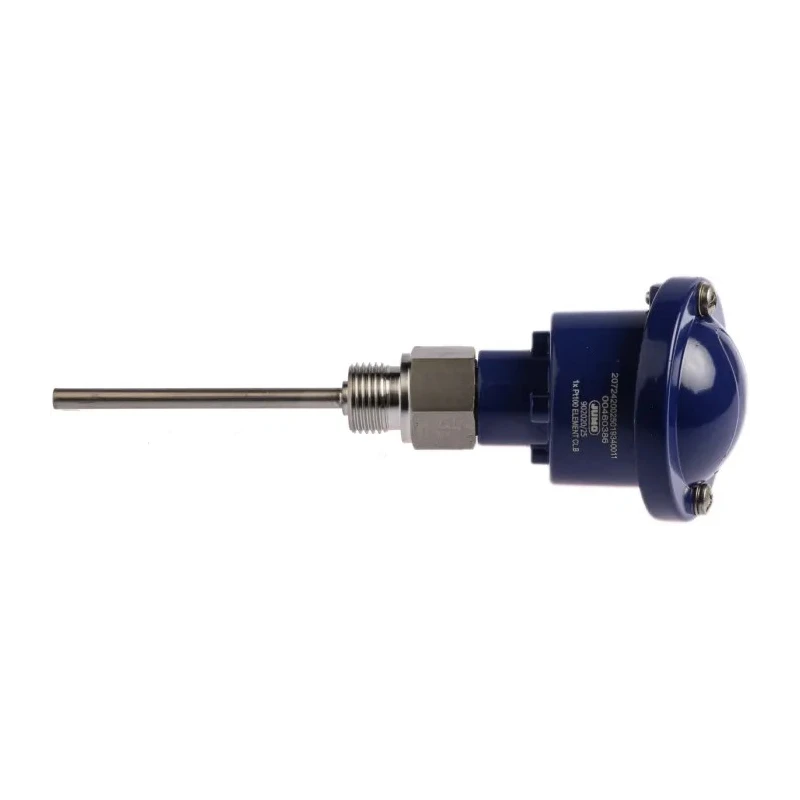 Jumo PT100 RTD Sensor 6 mm Diameter, 100 mm Length, 3 Wire, Class B Accuracy, 400 °C Max Probe, Stainless Steel Sheath PT100