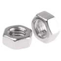 RS PRO Plain Stainless Steel Hex Nut M3.5, DIN 934 527-246