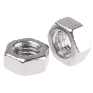 RS PRO Plain Stainless Steel Hex Nut M3.5, DIN 934 527-246