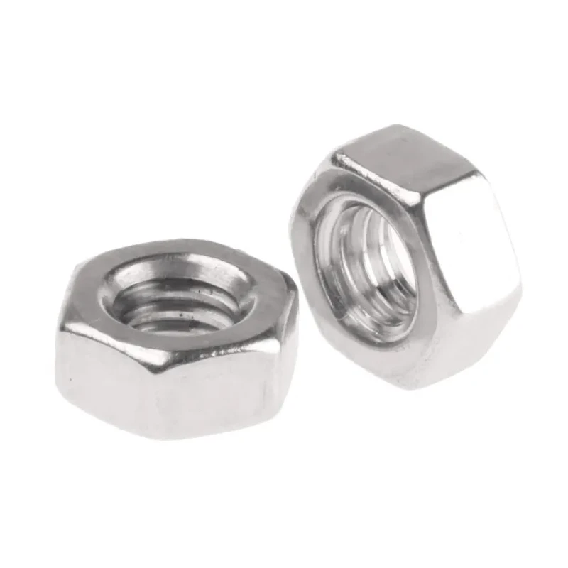 RS PRO Plain Stainless Steel Hex Nut M3.5, DIN 934 527-246