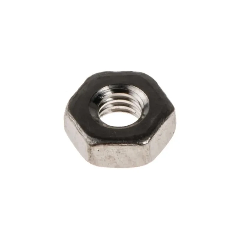 RS PRO Plain Stainless Steel Hex Nut M2.5 DIN 934 2mm Height Corrosion Resistant 527-224