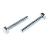RS PRO Bright Zinc Steel Hex Bolt M4 x 25 mm Grade 8.8 DIN 933 China 527-426