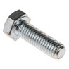 RS PRO Bright Zinc Steel Hex Bolt M8 x 25 mm Grade 8.8 Threaded DIN 933 527-511