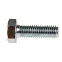 RS PRO Bright Zinc Steel Hex Bolt M8 x 25 mm Grade 8.8 Threaded DIN 933 527-511