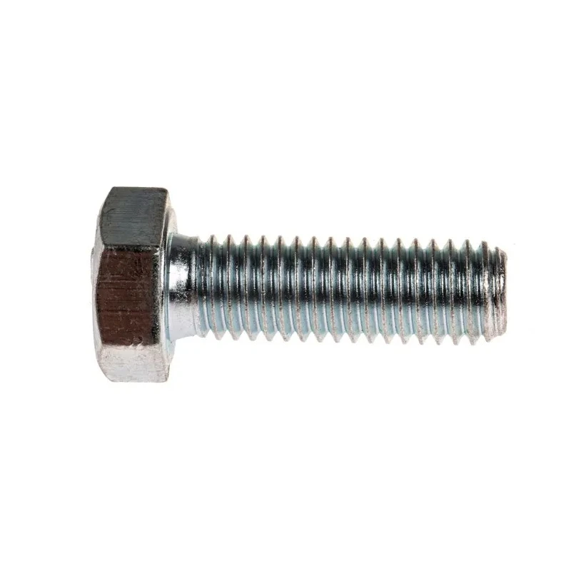 RS PRO Bright Zinc Steel Hex Bolt M8 x 25 mm Grade 8.8 Threaded DIN 933 527-511