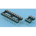 E-TEC 2.54 mm Pitch Vertical 24 Way Through Hole Turned Pin Open Frame DIL Socket 3A POS-624-S001-95