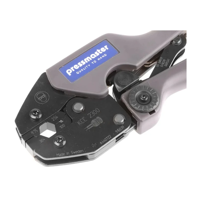 Pressmaster Crimp Tool with Adjustable Ratchet for Coaxial Cable Crimping 4300-2437