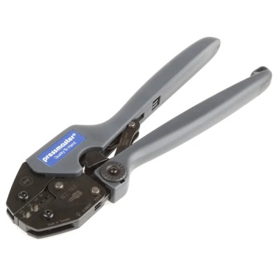 Pressmaster Crimp Tool with Adjustable Ratchet, Ergonomic Design, Steel Frame, Model 4300-2436
