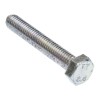 RS PRO Bright Zinc Steel Hex Bolt M8 x 50 mm Grade 8.8 Steel DIN 933 527-549